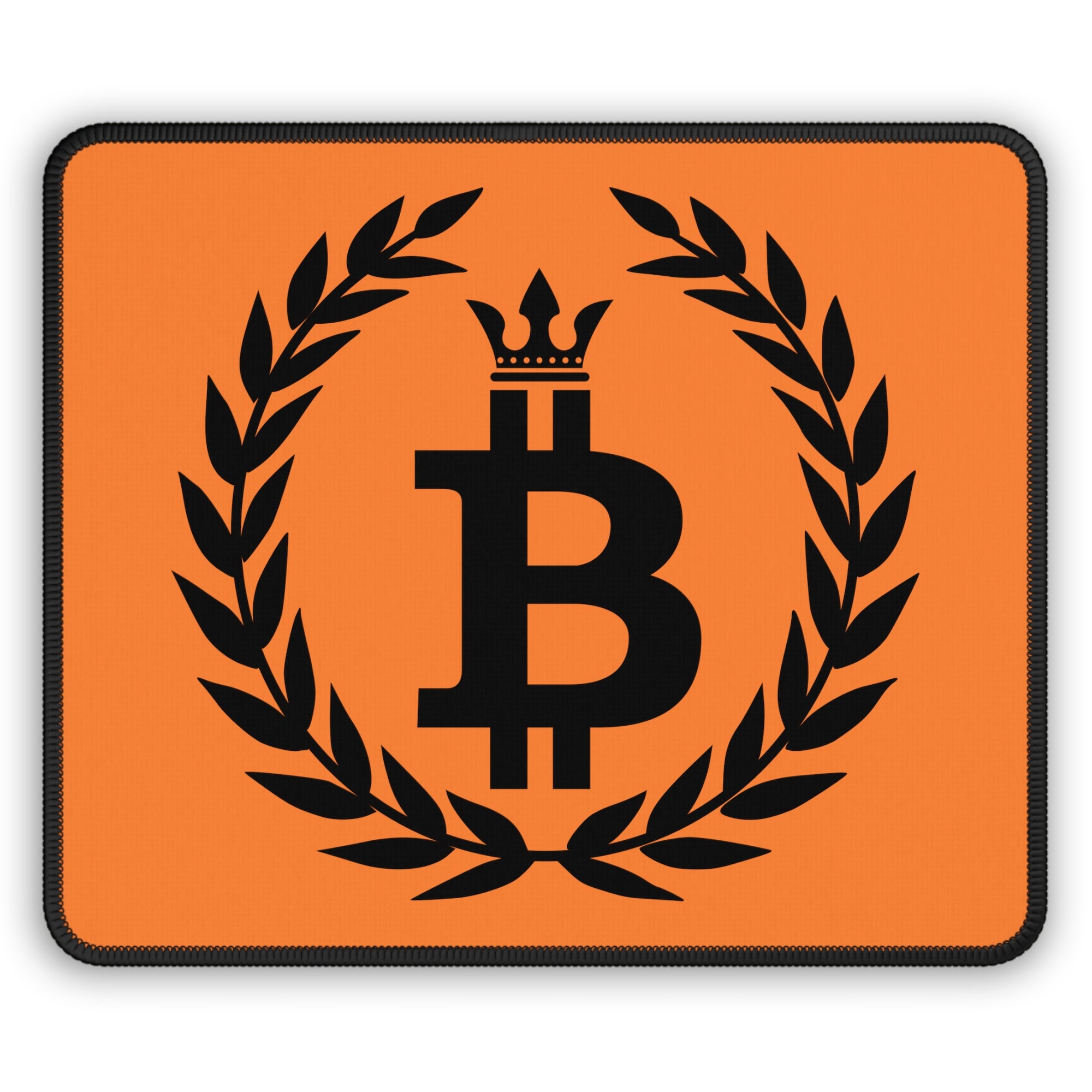 Bitcoin Merchandise - Bitcoin Dominance Mouse Pad Close Up View.