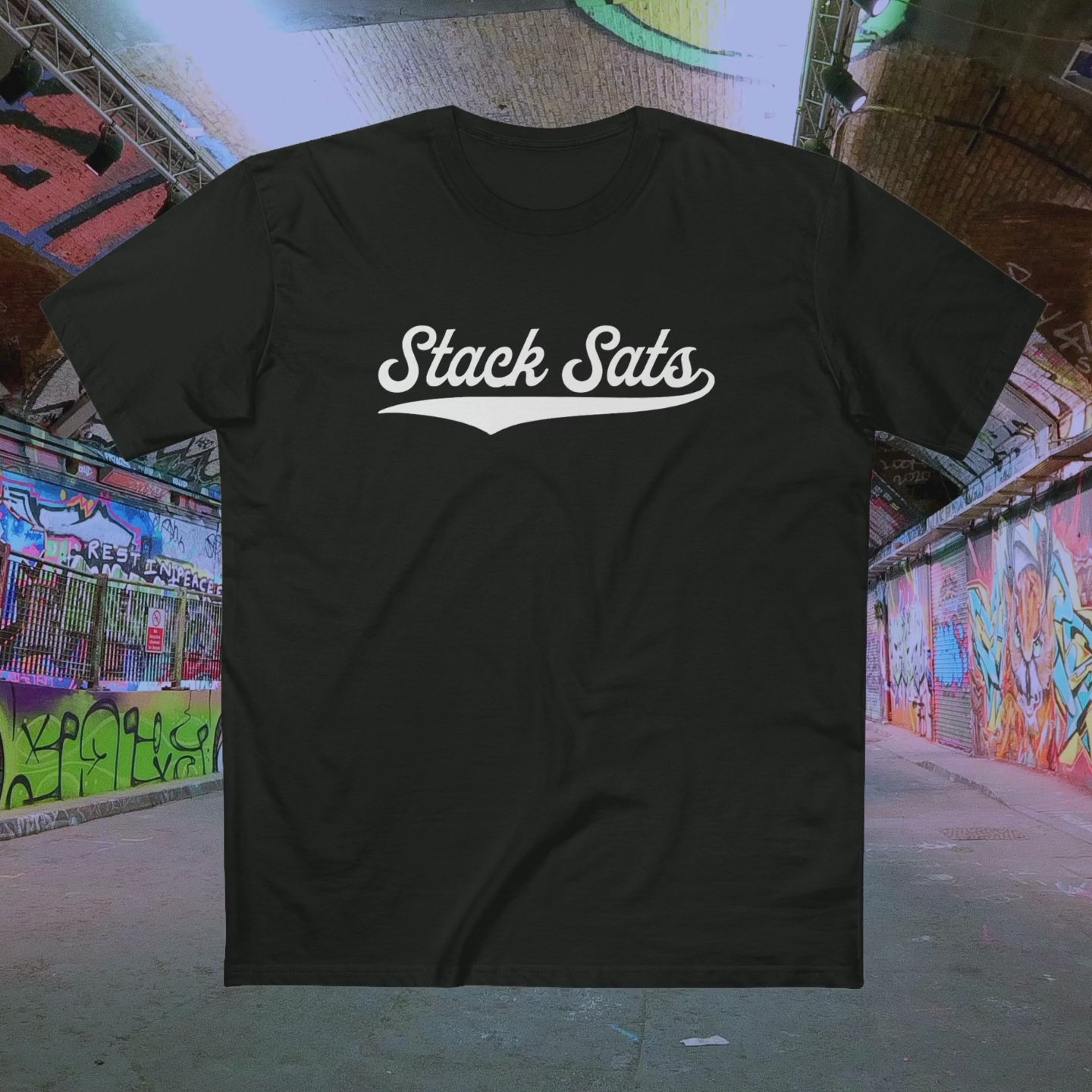 Stack Sats T-shirt.